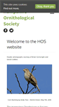Mobile Screenshot of hos.org.uk